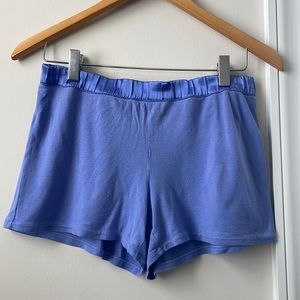 Purple Pajama Sleep Shorts